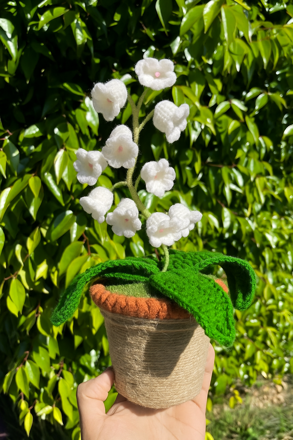 The Crochet Flower Pot