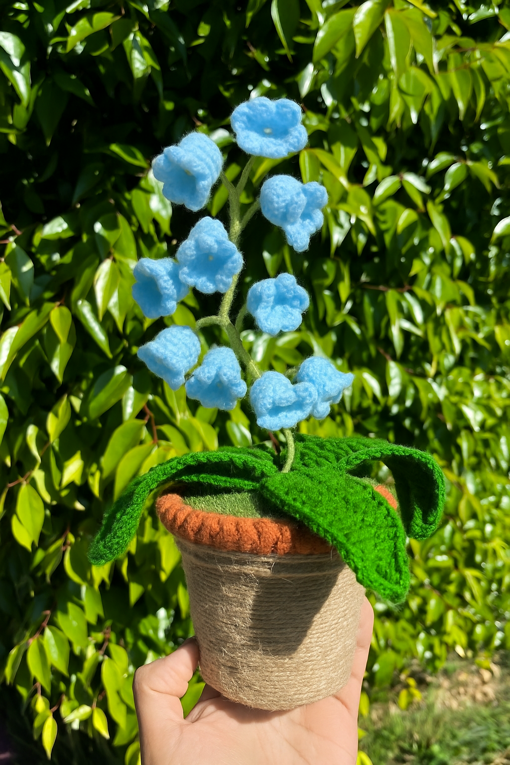 The Crochet Flower Pot