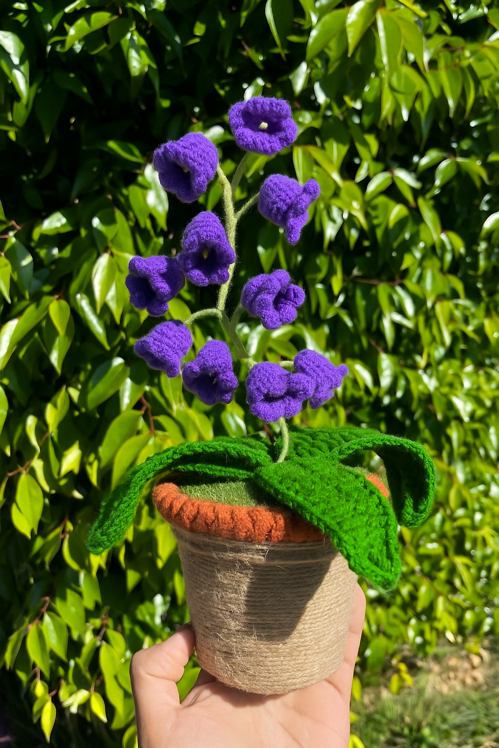 The Crochet Flower Pot