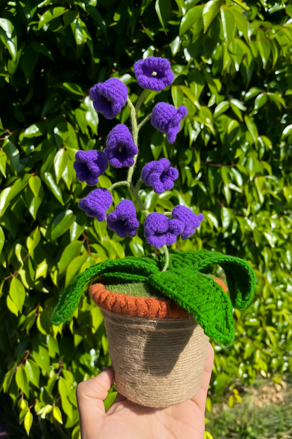 The Crochet Flower Pot